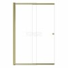 BESCO Parawan wannowy przesuwny 100x150 Easy Slide Gold PESG-2S